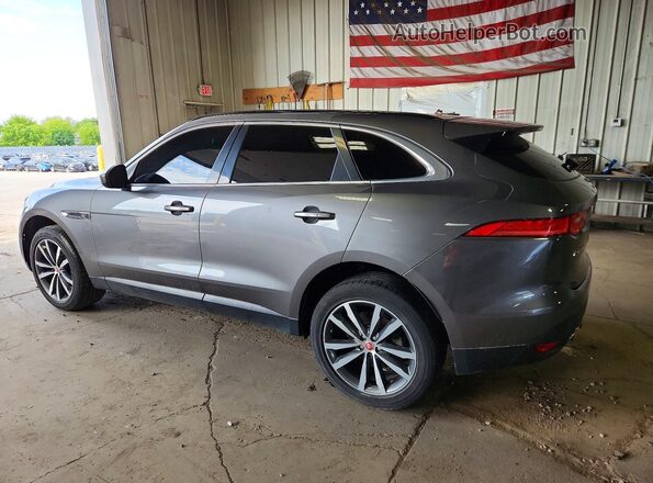 SADCK2FN0JA293288 2018 JAGUAR F-PACE Серый Задняя левая четверть