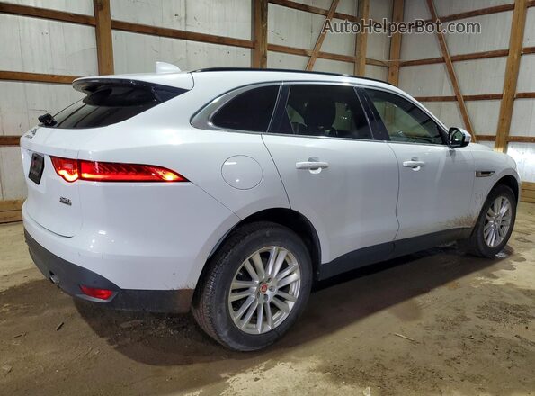 SADCK2FX0JA263760 2018 JAGUAR F-PACE Белый Задняя правая четверть