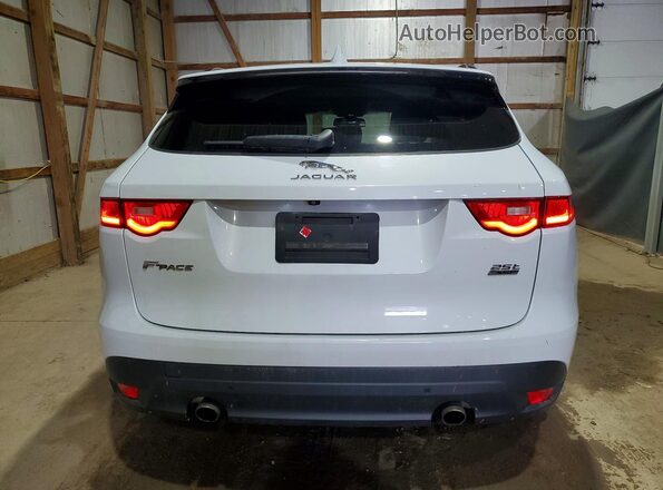 SADCK2FX0JA263760 2018 JAGUAR F-PACE Белый Вид сзади