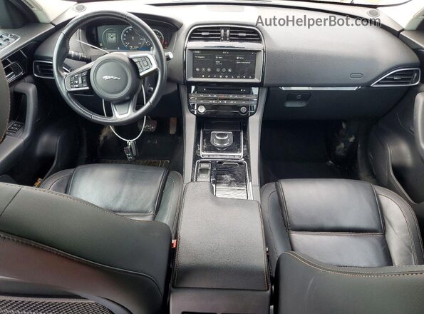 SADCK2FX0JA263760 2018 JAGUAR F-PACE Белый Вид панели приборов