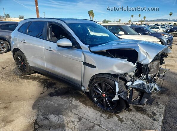 SADCK2FX0JA294328 2018 JAGUAR F-PACE Серебряный Передняя правая четверть