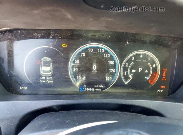 SADCK2FX0JA294328 2018 JAGUAR F-PACE Серебряный Вид щитка приборов