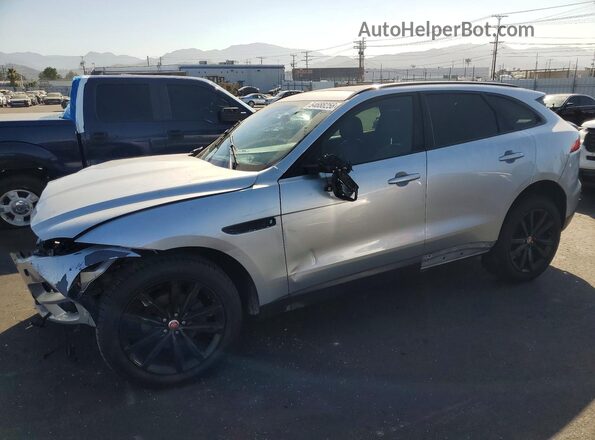 SADCK2FX0JA294328 2018 JAGUAR F-PACE Серебряный Передняя левая четверть