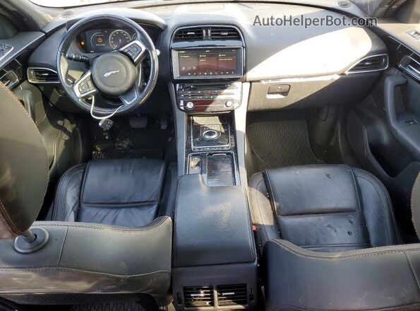 SADCK2FX0JA294328 2018 JAGUAR F-PACE Серебряный Вид панели приборов