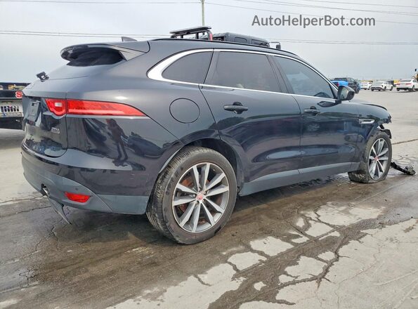 SADCK2FX4JA279265 2018 JAGUAR F-PACE Black Tył prawy