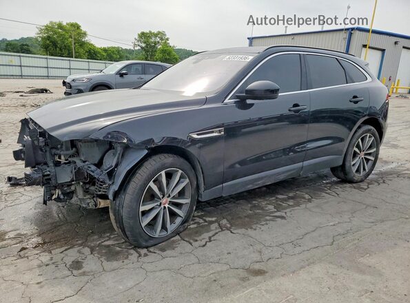 SADCK2FX4JA279265 2018 JAGUAR F-PACE Black Przód lewy