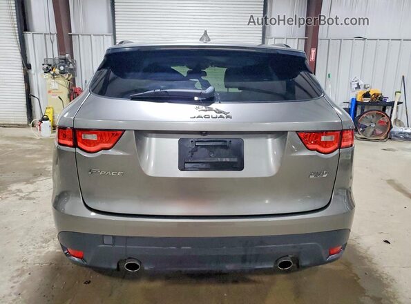 SADCK2FX4JA289035 2018 JAGUAR F-PACE Gray Vista trasera