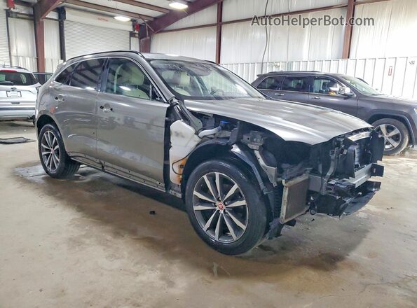 SADCK2FX4JA289035 2018 JAGUAR F-PACE Gray Delantero derecho