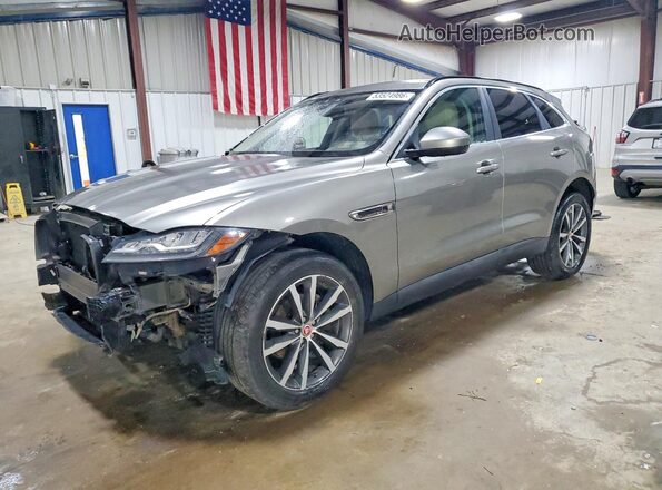 SADCK2FX4JA289035 2018 JAGUAR F-PACE Gray Vista tres cuartos delantera izquierda