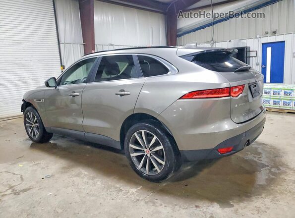 SADCK2FX4JA289035 2018 JAGUAR F-PACE Gray Trasero izquierdo