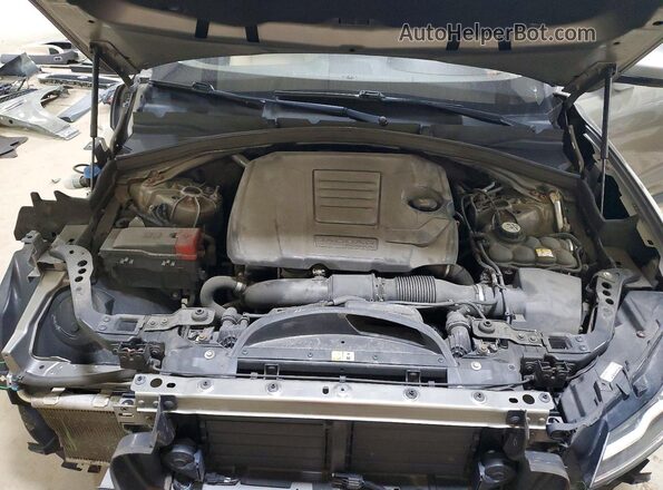 SADCK2FX4JA289035 2018 JAGUAR F-PACE Gray Vista del compartimento del motor