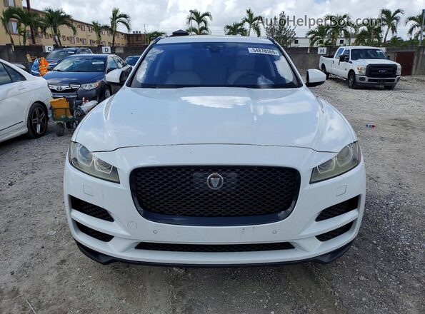 SADCK2FX6KA367431 2019 JAGUAR F-PACE Белый Вид спереди