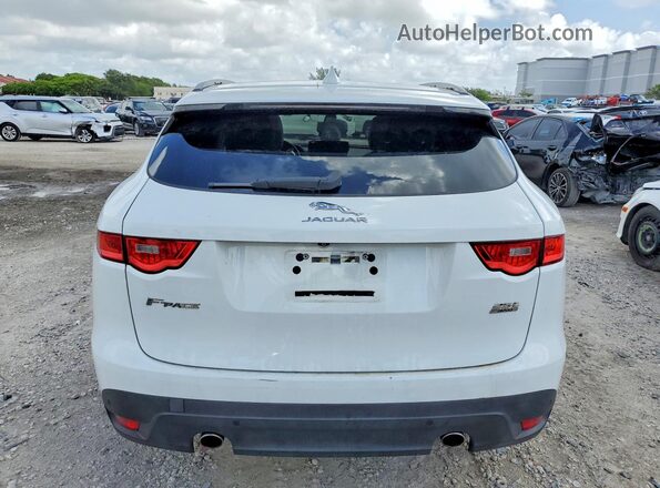 SADCK2FX6KA367431 2019 JAGUAR F-PACE Белый Вид сзади