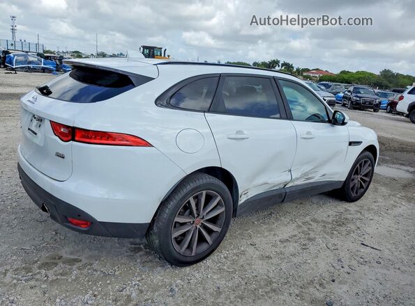 SADCK2FX6KA367431 2019 JAGUAR F-PACE Белый Задняя правая четверть