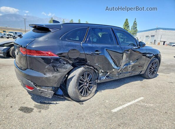SADCK2FX7JA351284 2018 JAGUAR F-PACE Черный Задняя правая четверть