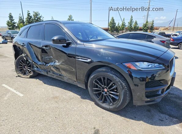 SADCK2FX7JA351284 2018 JAGUAR F-PACE Черный Передняя правая четверть