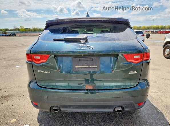 SADCK2FX8JA289264 2018 JAGUAR F-PACE Зеленый Вид сзади