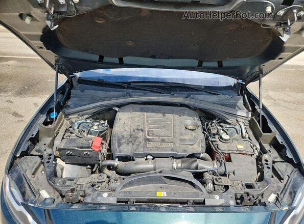 SADCK2FX8JA289264 2018 JAGUAR F-PACE Зеленый Вид подкапотного пространства