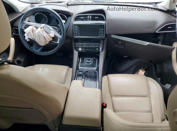SADCK2FX9JA276359 2018 JAGUAR F-PACE Белый Вид панели приборов