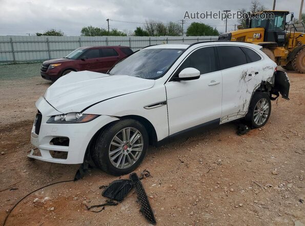 SADCK2FX9JA276359 2018 JAGUAR F-PACE Белый Передняя левая четверть