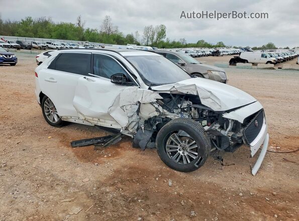 SADCK2FX9JA276359 2018 JAGUAR F-PACE Белый Передняя правая четверть