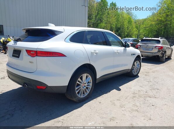 SADCK2GX1KA392865 2019 JAGUAR F-PACE Белый Задняя правая четверть