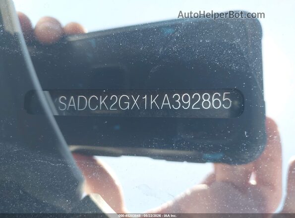 SADCK2GX1KA392865 2019 JAGUAR F-PACE Белый Вид подкапотного пространства