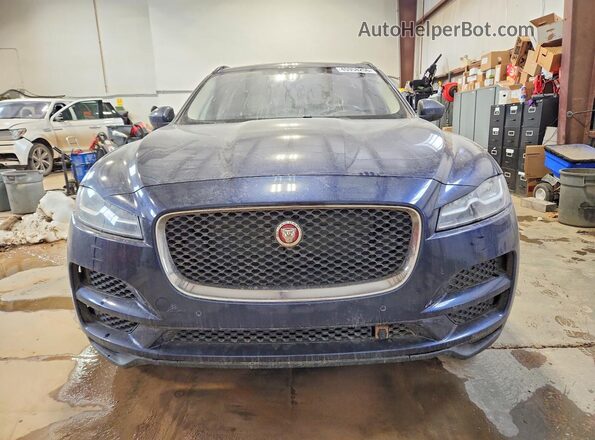 SADCK2GX4JA320931 2018 JAGUAR F-PACE Blue Vista frontal