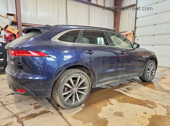 SADCK2GX4JA320931 2018 JAGUAR F-PACE Blue Trasero derecho