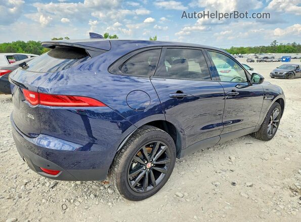 SADCK2GX5KA361201 2019 JAGUAR F-PACE Синий Задняя правая четверть