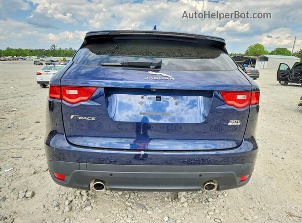 SADCK2GX5KA361201 2019 JAGUAR F-PACE Синий Вид сзади
