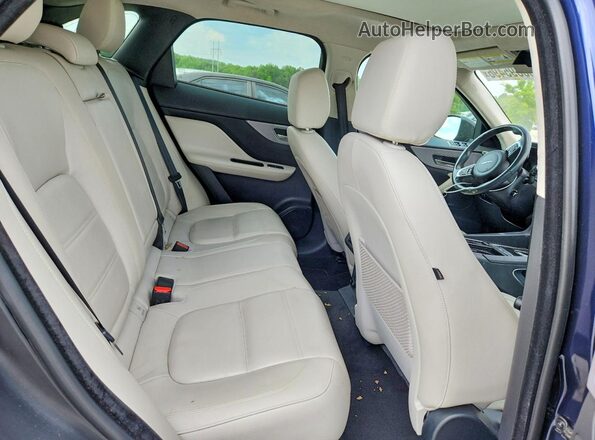 SADCK2GX5KA361201 2019 JAGUAR F-PACE Синий Вид задних сидений