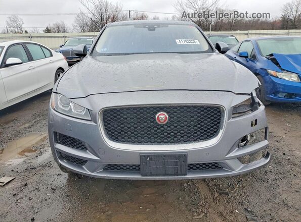 SADCK2GX8LA638490 2020 JAGUAR F-PACE Silver Widok z przodu