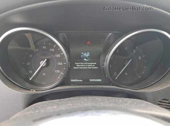 SADCK2GX8LA638490 2020 JAGUAR F-PACE Silver Widok zestawu wskaźników