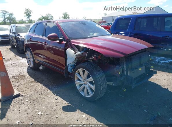 SADCL2BV3HA884888 2017 JAGUAR F-PACE Red Առջևի աջ