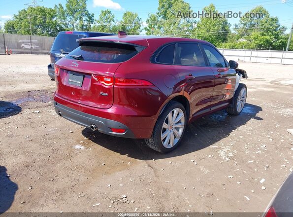 SADCL2BV3HA884888 2017 JAGUAR F-PACE Red Հետևի աջ