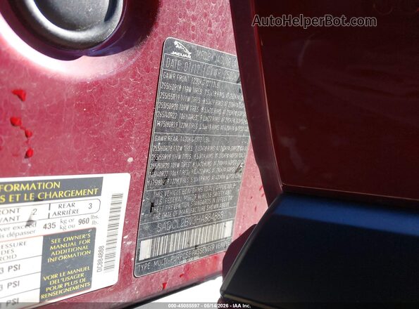 SADCL2BV3HA884888 2017 JAGUAR F-PACE Red Շարժիչի բաժամունքի տեսք