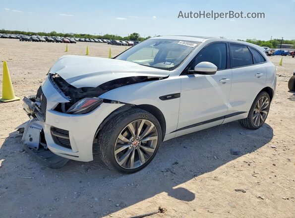 SADCL2BV6HA062151 2017 JAGUAR F-PACE Белый Передняя левая четверть