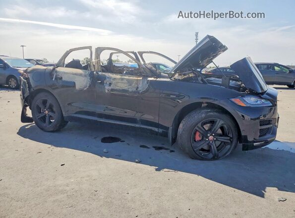SADCL2GX0JA291490 2018 JAGUAR F-PACE Черный Передняя правая четверть