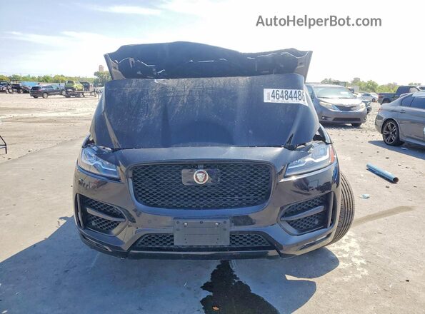 SADCL2GX0JA291490 2018 JAGUAR F-PACE Черный Вид спереди