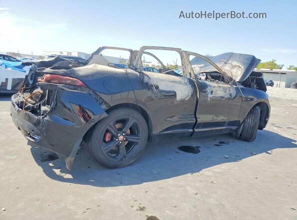 SADCL2GX0JA291490 2018 JAGUAR F-PACE Черный Задняя правая четверть