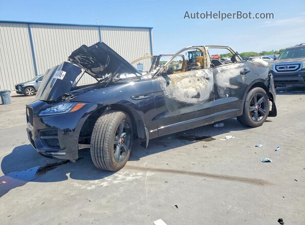 SADCL2GX0JA291490 2018 JAGUAR F-PACE Черный Передняя левая четверть