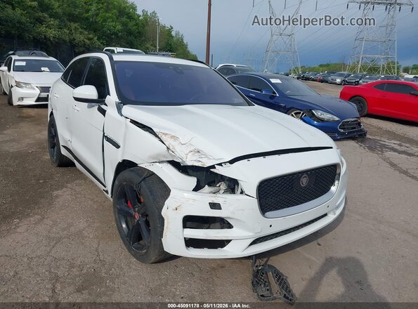 SADCM2BV7HA891808 2017 JAGUAR F-PACE White Front right