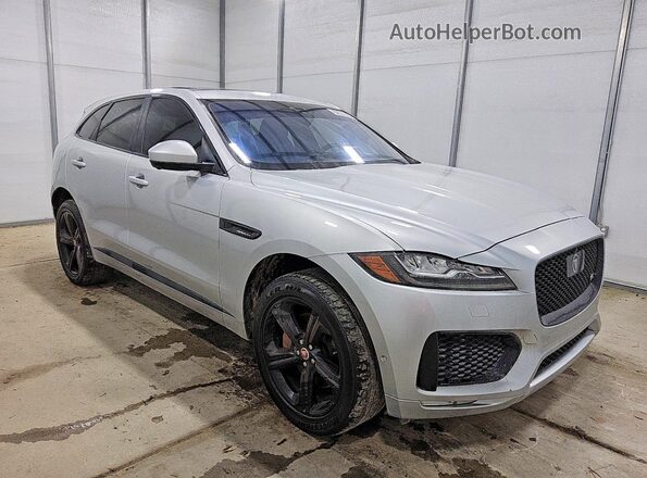 SADCM2FV0JA240519 2018 JAGUAR F-PACE Серебряный Передняя правая четверть
