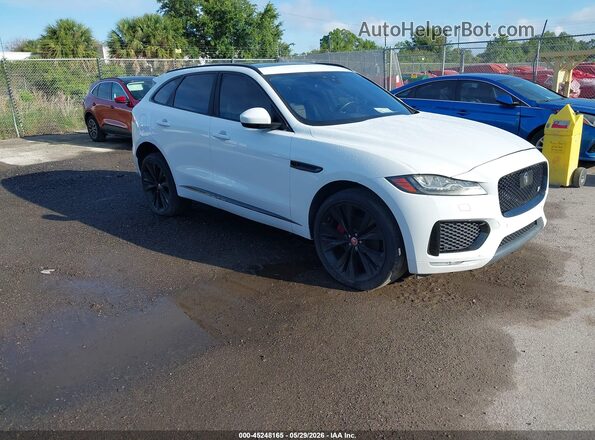 SADCM2FV2KA609799 2019 JAGUAR F-PACE Белый Передняя правая четверть