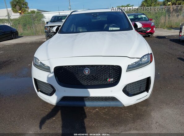 SADCM2FV2KA609799 2019 JAGUAR F-PACE Белый Вид щитка приборов