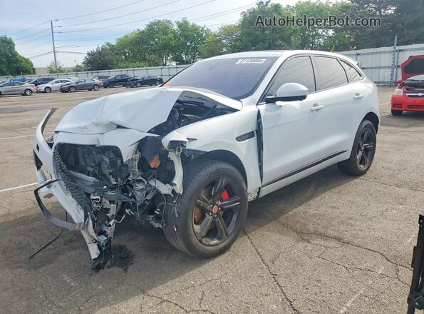 SADCM2FV4JA260997 2018 JAGUAR F-PACE Silver Przód lewy