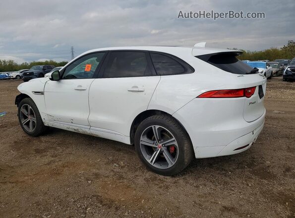 SADCM2FV6KA399224 2019 JAGUAR F-PACE Белый Задняя левая четверть