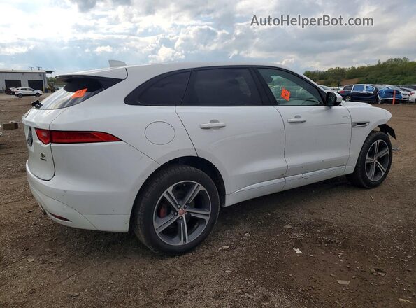 SADCM2FV6KA399224 2019 JAGUAR F-PACE Белый Задняя правая четверть