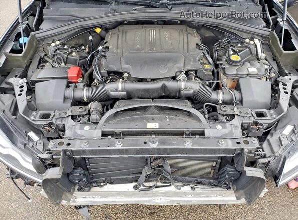 SADCM2FV8KA357461 2019 JAGUAR F-PACE Black Vista del compartimento del motor